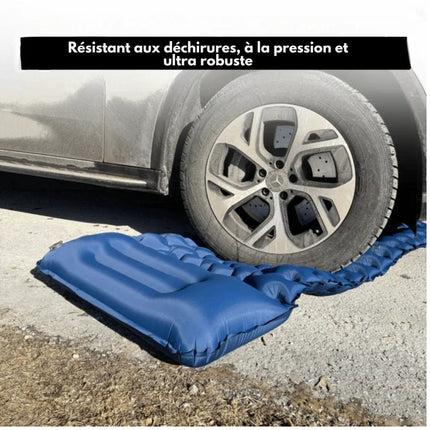 Airtrek Mat | Inflatable Camping Mattress with Foot Pump & Built-In Pillow | Compact Design for Ultimate Comfort 5
