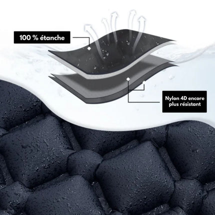 Airtrek Mat | Inflatable Camping Mattress with Foot Pump & Built-In Pillow | Compact Design for Ultimate Comfort 6