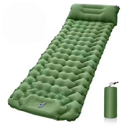 Airtrek Mat | Inflatable Camping Mattress with Foot Pump & Built-In Pillow | Compact Design for Ultimate Comfort 8