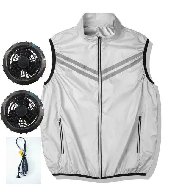 Airventa | Cooling Vest for Men with Integrated Fan | Lightweight Design for Enhanced Comfort Outdoors 0