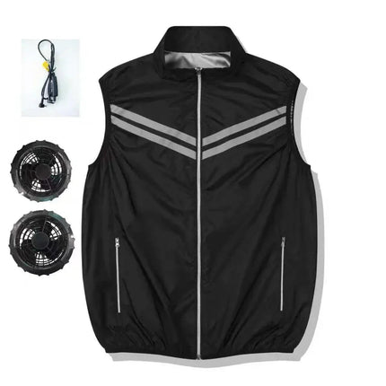 Airventa | Cooling Vest for Men with Integrated Fan | Lightweight Design for Enhanced Comfort Outdoors 3