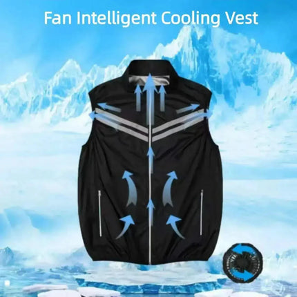 Airventa | Cooling Vest for Men with Integrated Fan | Lightweight Design for Enhanced Comfort Outdoors 4