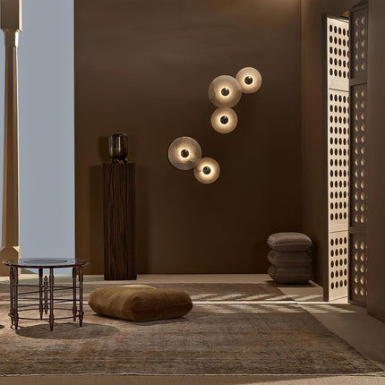AlabasterGlow | Elegant Soft Light Wall Sconce Lighting for Home Decor 8