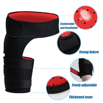 Alera | Adjustable Hip & Thigh Compression Brace with Targeted Support | Enhanced Stability for Active Movement 3