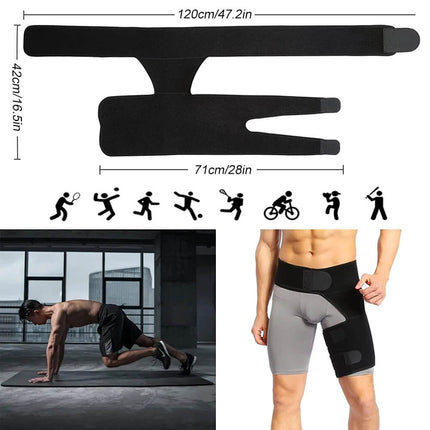 Alera | Adjustable Hip & Thigh Compression Brace with Targeted Support | Enhanced Stability for Active Movement 4