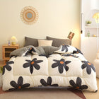 All-Season Duvet Insert | Soft Down Alternative with Geometric Design | Cozy Comfort for Year-Round Sleep 0
