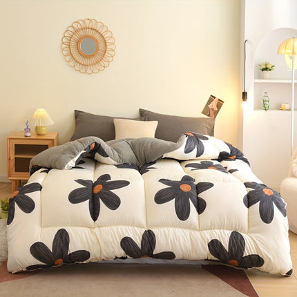 All-Season Duvet Insert | Soft Down Alternative with Geometric Design | Cozy Comfort for Year-Round Sleep 1