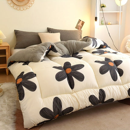All-Season Duvet Insert | Soft Down Alternative with Geometric Design | Cozy Comfort for Year-Round Sleep 4