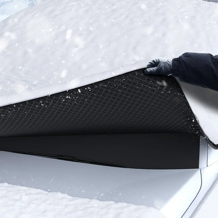 All-Season Vehicle Cover | Magnetic Car Snow Cover with Durable Oxford Fabric | Easy Installation for Year-Round Protection 3