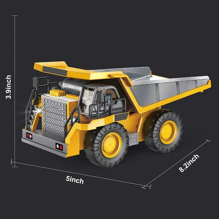 All-Terrain Excavator | Remote-Controlled Construction Toy with Metal Attachments | Realistic Digging Experience 6