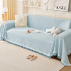All Season Sofa Cover | Cotton Yarn Slipcover with Full Coverage Design | Versatile Protection for Indoor & Outdoor Use 0