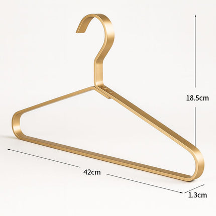 Alloy Slimline Clothes Hangers with Anti-Slip Design | Space Saving Hangers for Organized Wardrobe 1