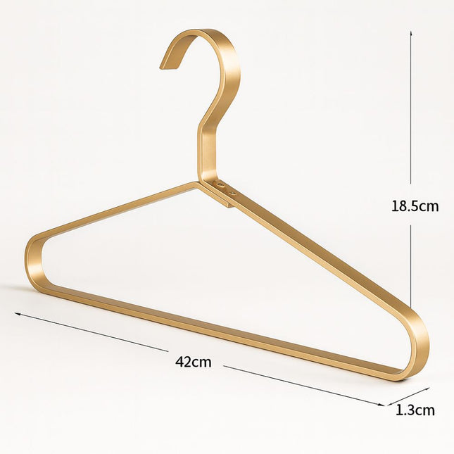 Alloy Slimline Clothes Hangers with Anti-Slip Design | Space Saving Hangers for Organized Wardrobe 1