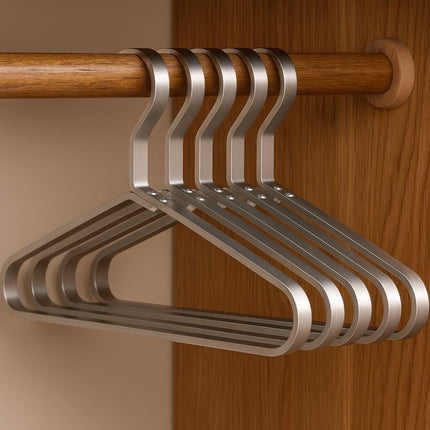 Alloy Slimline Clothes Hangers with Anti-Slip Design | Space Saving Hangers for Organized Wardrobe 6