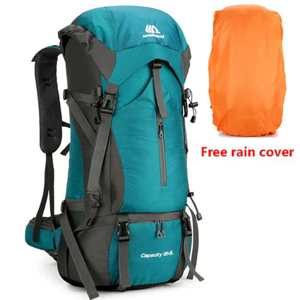 Alpivento | 70L Trekking Backpack with Rain Cover & Ergonomic Design | Perfect for Multi-Day Hikes 5