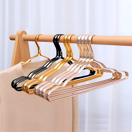 Aluminum Clothes Hangers | Heavy-Duty Space-Saving Set for Organized Closets 6