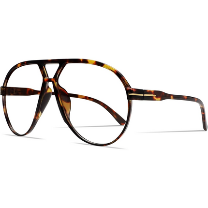 Amara | Retro Oversized Aviator Sunglasses with UV400 Protection | Unisex Design for Timeless Style 14