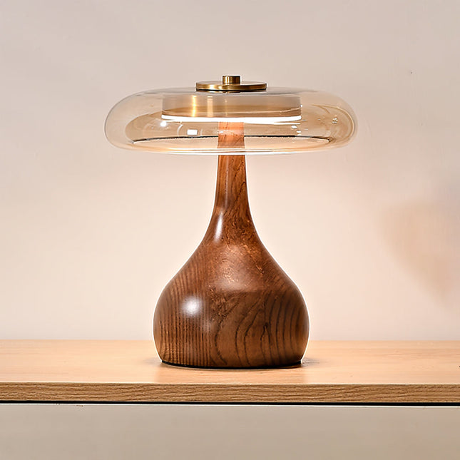 AndiGlass | Elegant Modern Glass Table Lamp for Living Room Décor 0