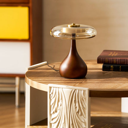 AndiGlass | Elegant Modern Glass Table Lamp for Living Room Décor 4