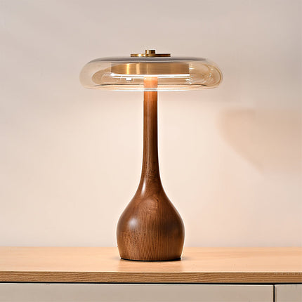 AndiGlass | Elegant Modern Glass Table Lamp for Living Room Décor 9