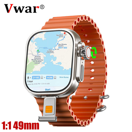 Android Smart Watch | 4G Smartwatch with AMOLED Display & Camera | Fitness Tracking for Daily Activities 0