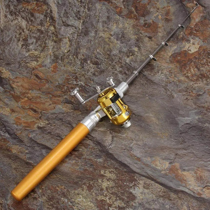Spinning Fishing Rod with Reel, Telescopic Fishing Pole