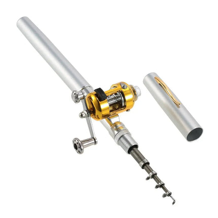 Telescopic Fishing Pole, Portable Fishing Rod with Spinning Reel for Travel – image 5