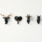 Animal Head Wall Hook | Unique Resin Coat Hooks for Home Decor & Key Storage 0