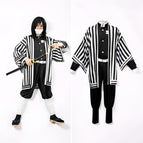 Black & White Striped Set / S