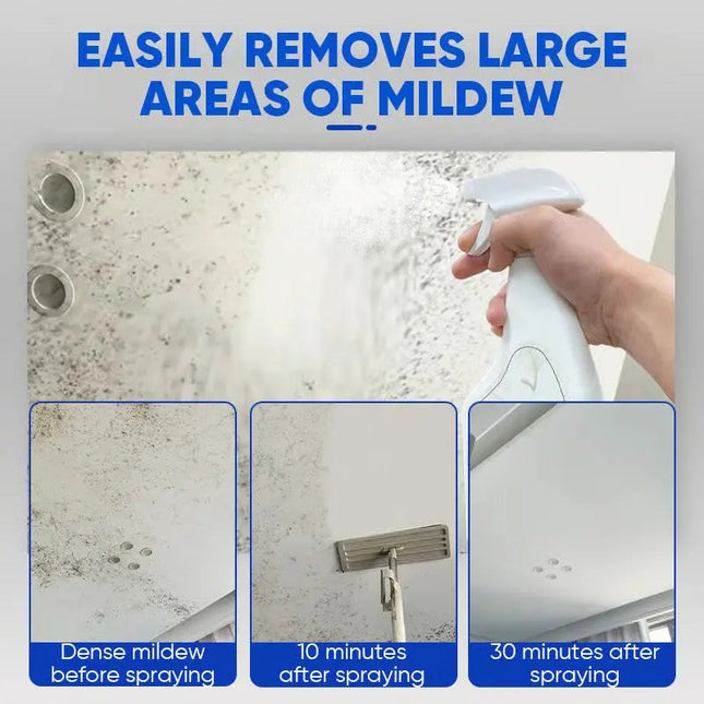 Mold Remover Spray for Walls and Wood, Mold Killer and Odor Eliminator Spray, Formaldehyde Free Mold Cleaner for Grout_01