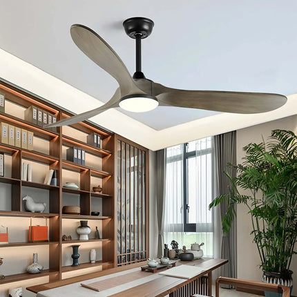 Ceiling Fans with Lights, Solid Wood Ceiling Fan Lamp – image 14
