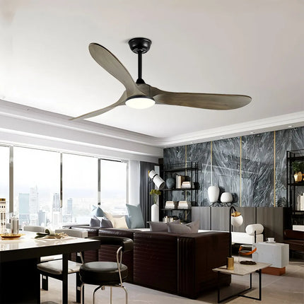 Ceiling Fans with Lights, Solid Wood Ceiling Fan Lamp – image 16