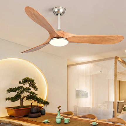 Ceiling Fans with Lights, Solid Wood Ceiling Fan Lamp – image 20