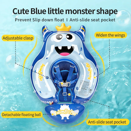 AquaBear Baby Swimming Ring | Eco-Friendly PVC with Optimal Buoyancy | Safe Water Fun for 6-36 Months 2