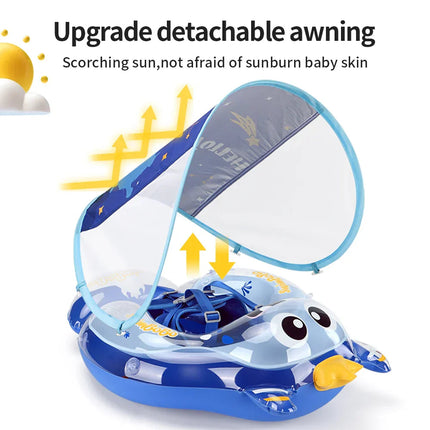 AquaBear Baby Swimming Ring | Eco-Friendly PVC with Optimal Buoyancy | Safe Water Fun for 6-36 Months 4