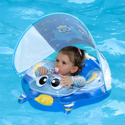 AquaBear Baby Swimming Ring | Eco-Friendly PVC with Optimal Buoyancy | Safe Water Fun for 6-36 Months 7