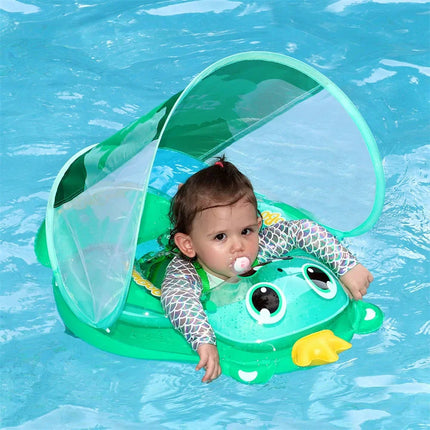 AquaBear Baby Swimming Ring | Eco-Friendly PVC with Optimal Buoyancy | Safe Water Fun for 6-36 Months 8
