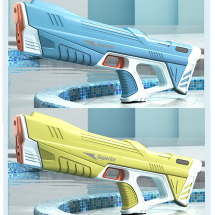 AquaBlast | Electric Water Gun with Long Range & High Capacity | Safe Fun for Kids Over 6 1