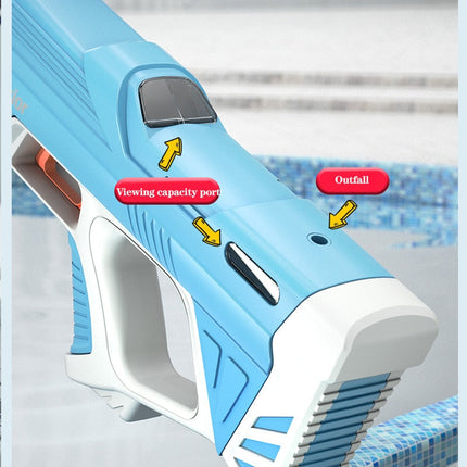 AquaBlast | Electric Water Gun with Long Range & High Capacity | Safe Fun for Kids Over 6 2
