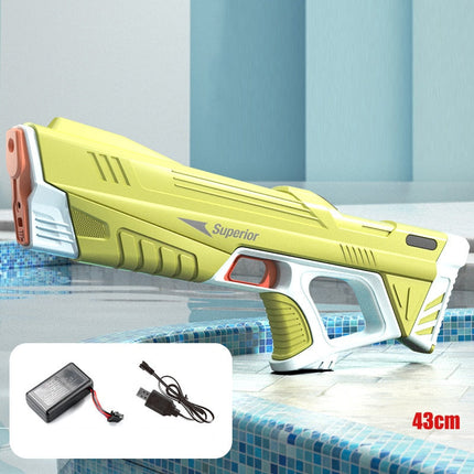 AquaBlast | Electric Water Gun with Long Range & High Capacity | Safe Fun for Kids Over 6 6