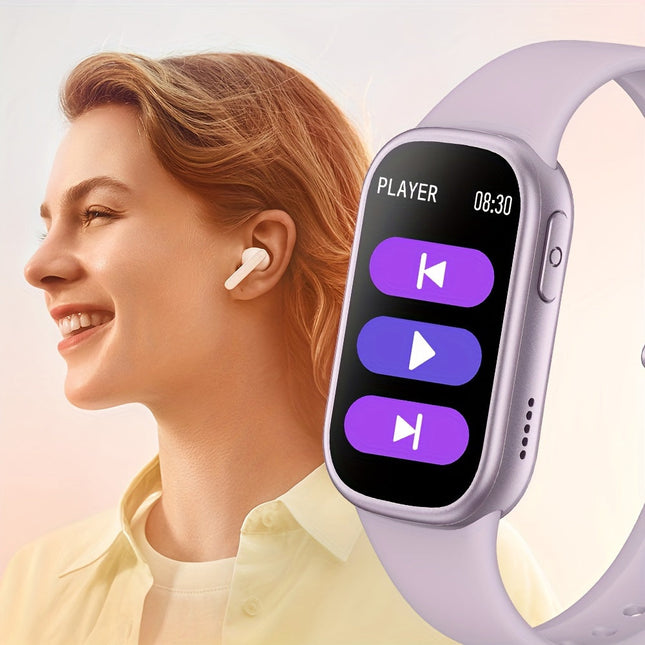 AquaFit | Waterproof Smartwatch with Long Battery Life & Fast Charging | Ideal for Active Lifestyles 1
