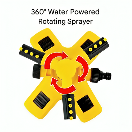 Lawn Sprinkler 360 Degree Rotating, Water Sprinkler for Grass – image 4