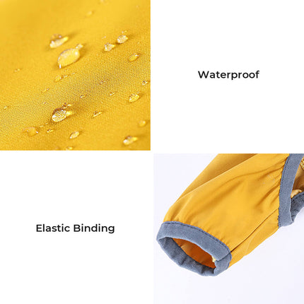 Hooded Dog Raincoat with Reflective Details – image 7