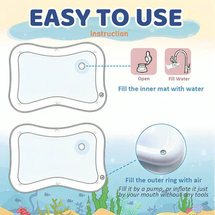 AquaPaws | Interactive Cat Toy Water Play Mat with Spray System | Engaging Fun for Hot Days 4
