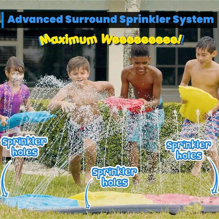 AquaRush | Inflatable Water Slide with Integrated Sprinkler Function | Perfect for Outdoor Summer Fun 3