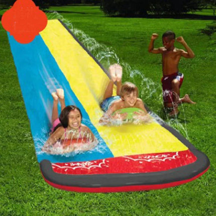 AquaRush | Inflatable Water Slide with Integrated Sprinkler Function | Perfect for Outdoor Summer Fun 5