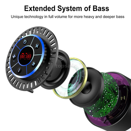 AquaSound | Waterproof Bluetooth Shower Speaker with 12H Battery Life | High-Fidelity Audio for Ultimate Bathroom Experience 6