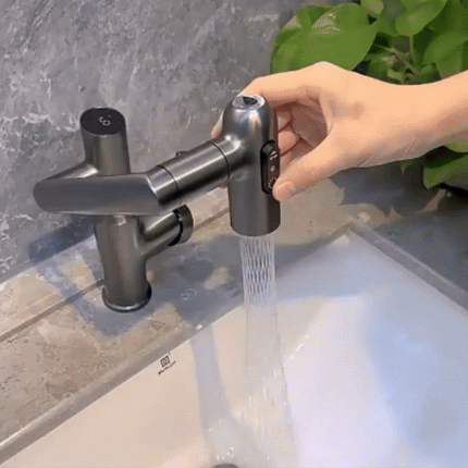 AquaTwist | 360° Kitchen Faucet with Temperature Display & Adjustable Height | Stylish Design for Modern Kitchens 3