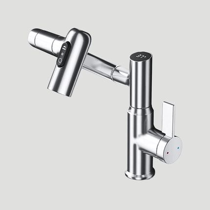 AquaTwist | 360° Kitchen Faucet with Temperature Display & Adjustable Height | Stylish Design for Modern Kitchens 5