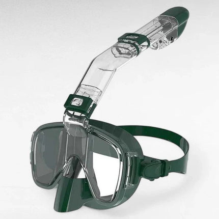 AquaVision | Full Face Snorkeling Mask with Dry Top System | 180° Panoramic View for Effortless Breathing 10